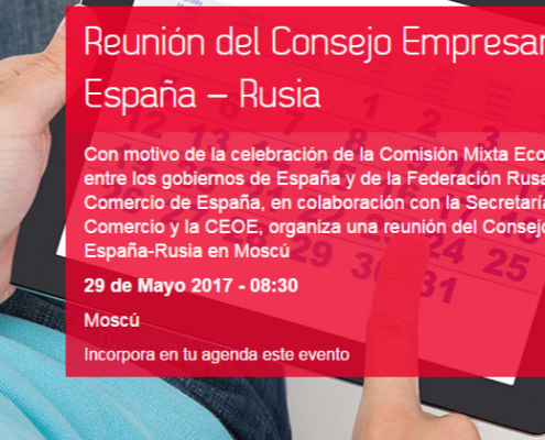 Reunión del Consejo Empresarial España – Rusia